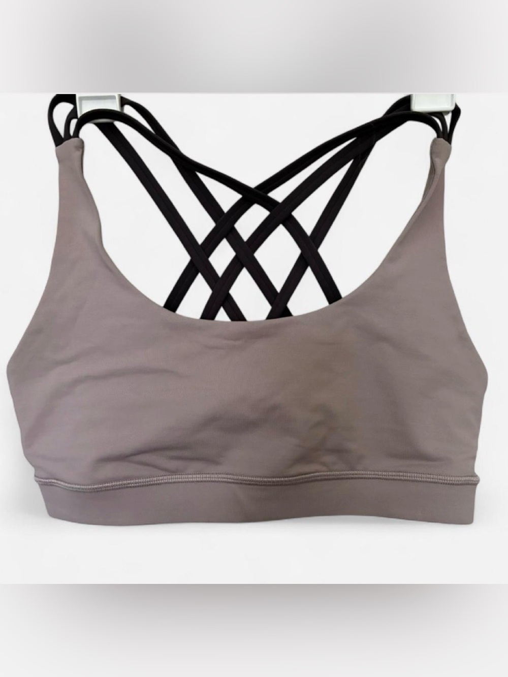 lululemon athletica Free To Be Me Strappy PurpleSports Bra
